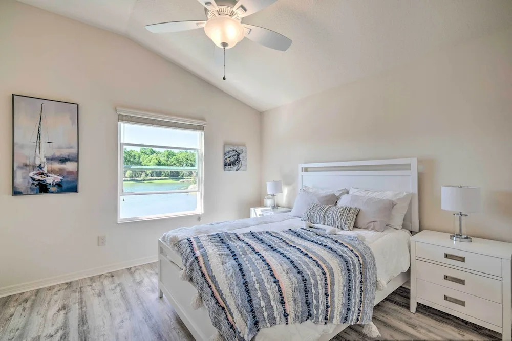 The Villages Retreat with Lanai and Lake Views