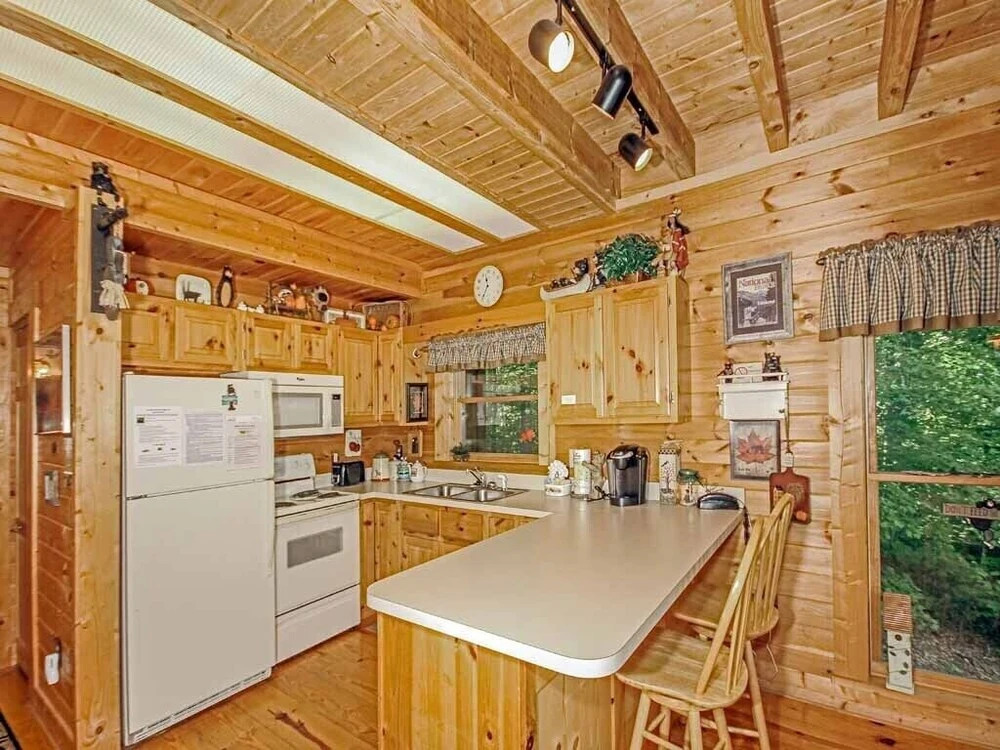 Bear Country Cabin, 2 Bedrooms, Sleeps 6, Private, Foosball, Hot Tub