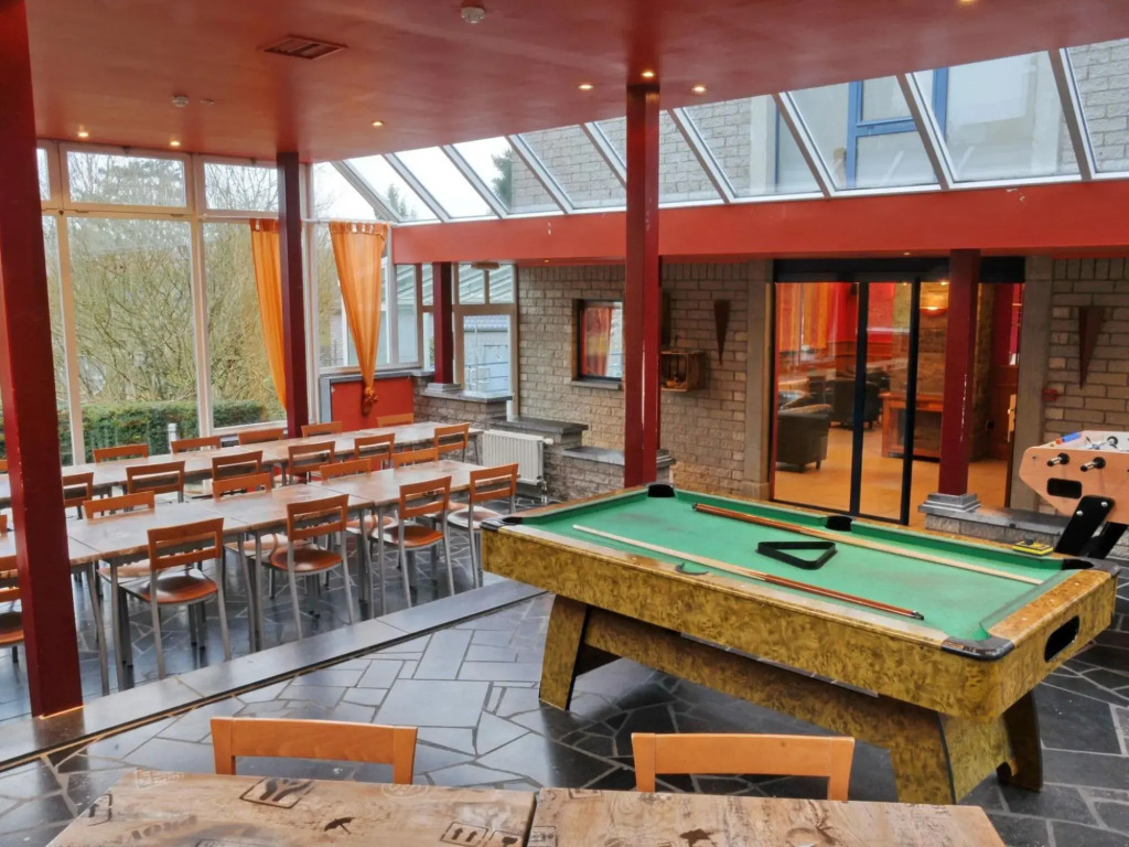 Group accommodation for 20 pax located in the Residence Durbuy holiday park
