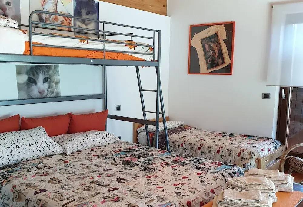 Holiday Home in Ponte Alpi by Lake Santa