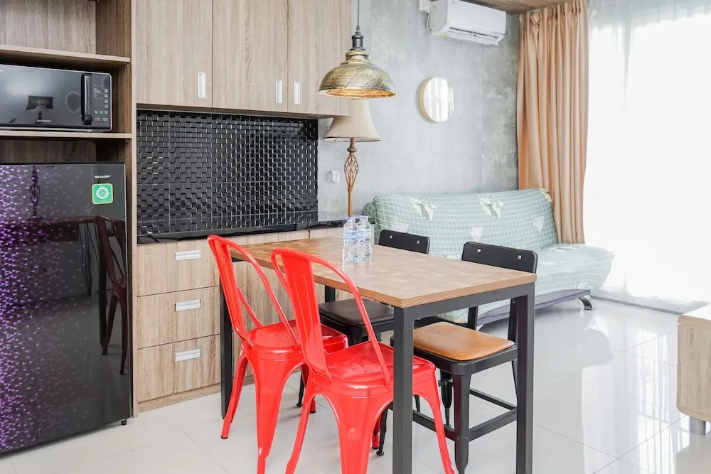 Cozy 2BR Apartment at Tuscany Residences With Garden View