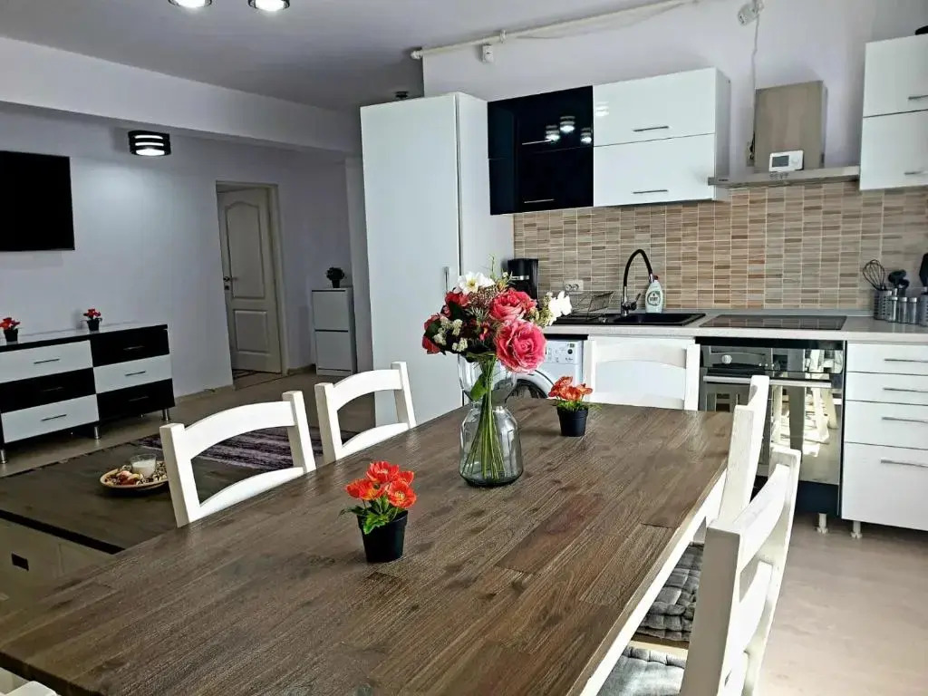 Apartament Mamaia Nord 3 camere la 30m de plaja cu terasa si curte