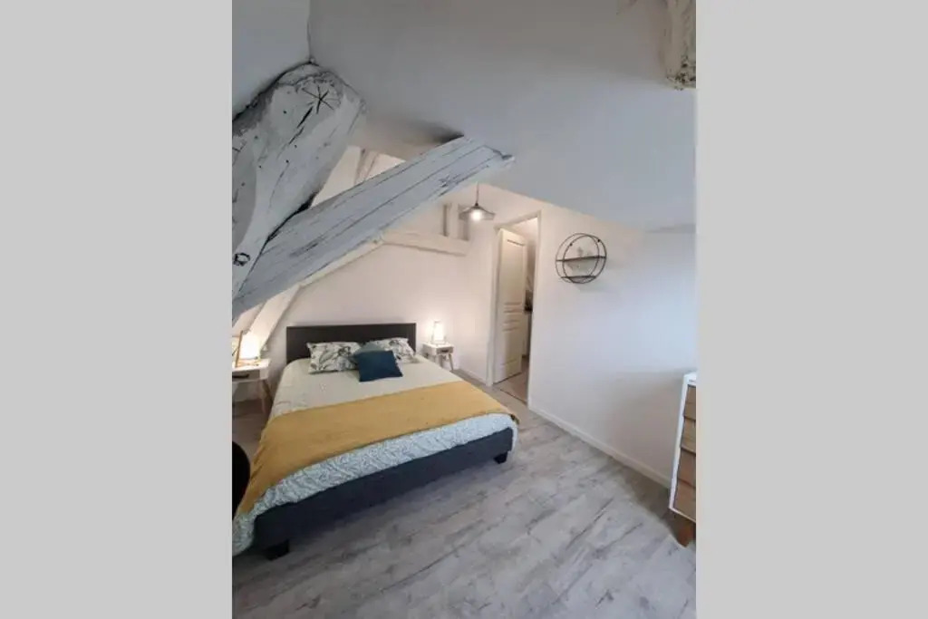 Centre ville 3 pièces envoutant sous combles 40m²