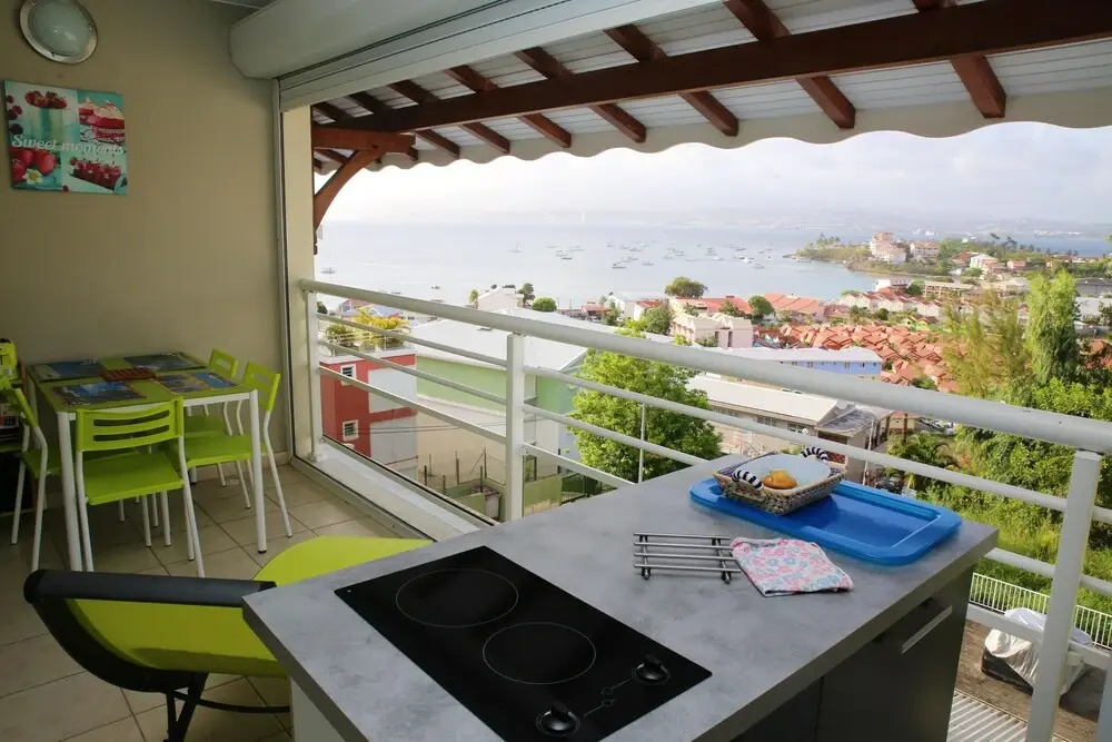 Property With one Bedroom in Les Trois-îlets, With Wonderful sea View and Furnished Terrace - 300 m From the Beach