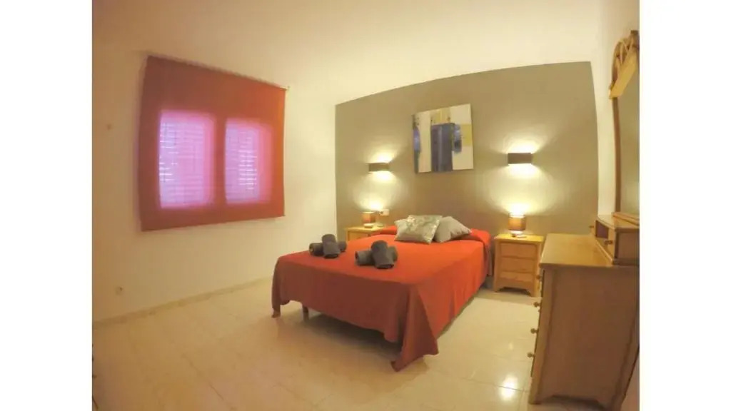 Villa KM2 is a 5 min drive from Playa den Bossa