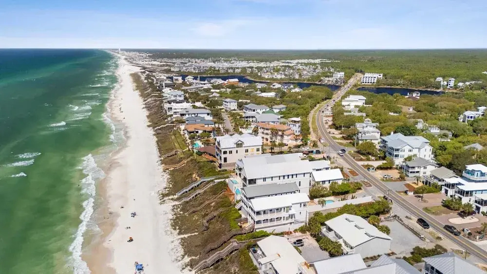 Beach Retreat w/ Sundeck, Golf Cart & Bikes Bungalow House by Avantstay