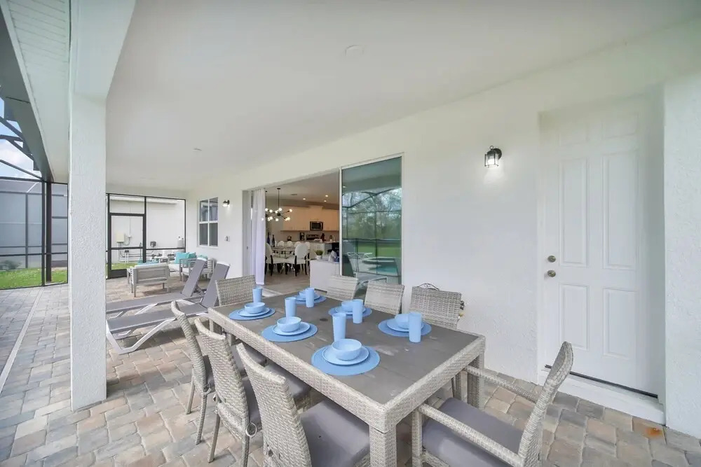 Luxury Villa SOUTH Facing Pool No Rear Neighbors Themed rooms theatre & Game Room #8SO8956