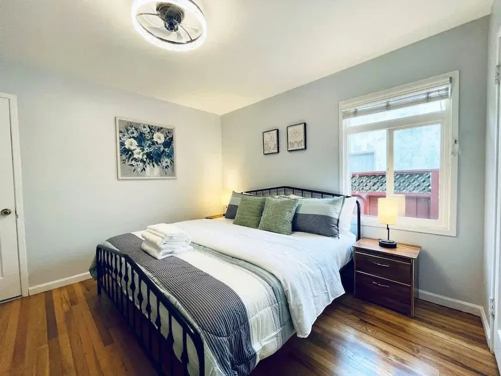 Sanmateo Cozy Central 3b1b Home Garage Parking AC