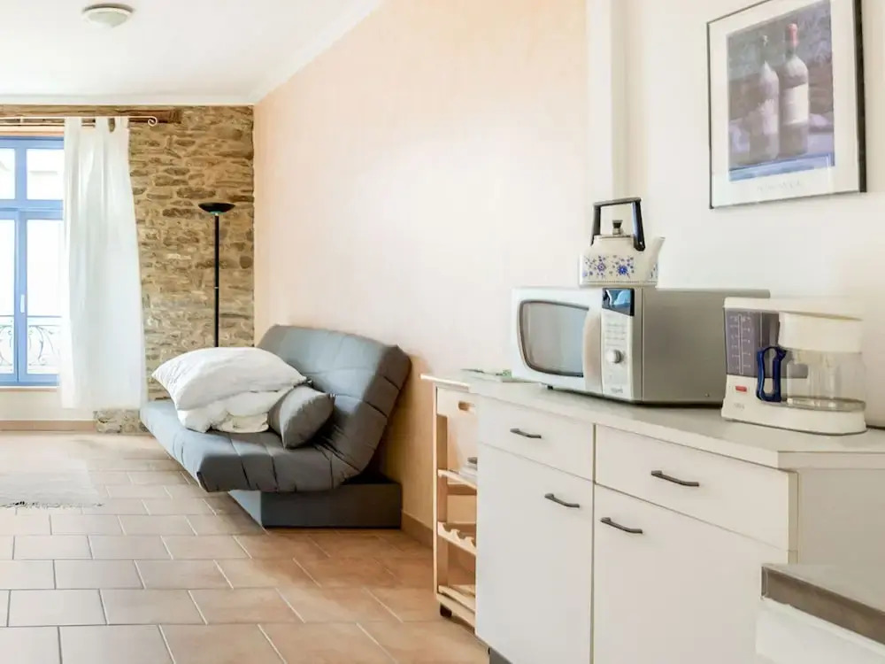 Apartment about 100 metres from the Atlantic Ocean to the south of Brittany.