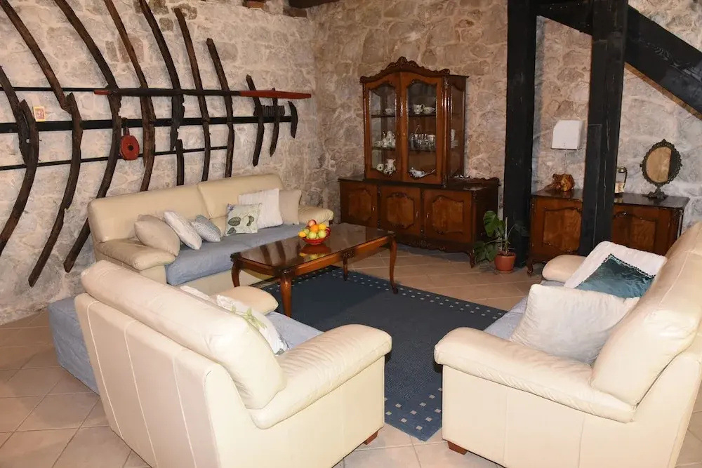 Traditional Croatian stone house