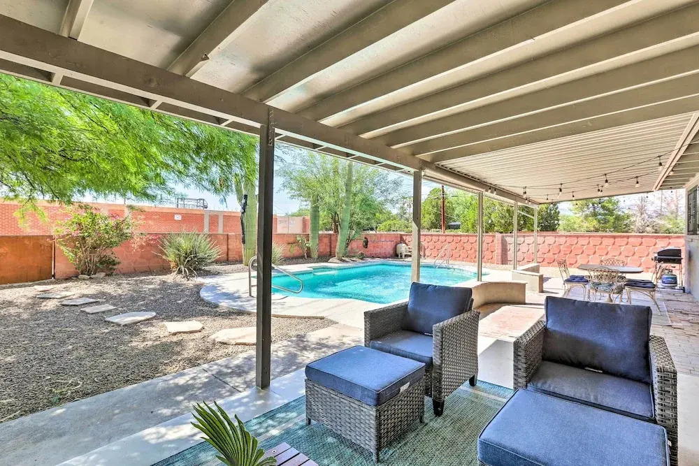 Tucson Getaway w/ Private Pool & Gas Grill!