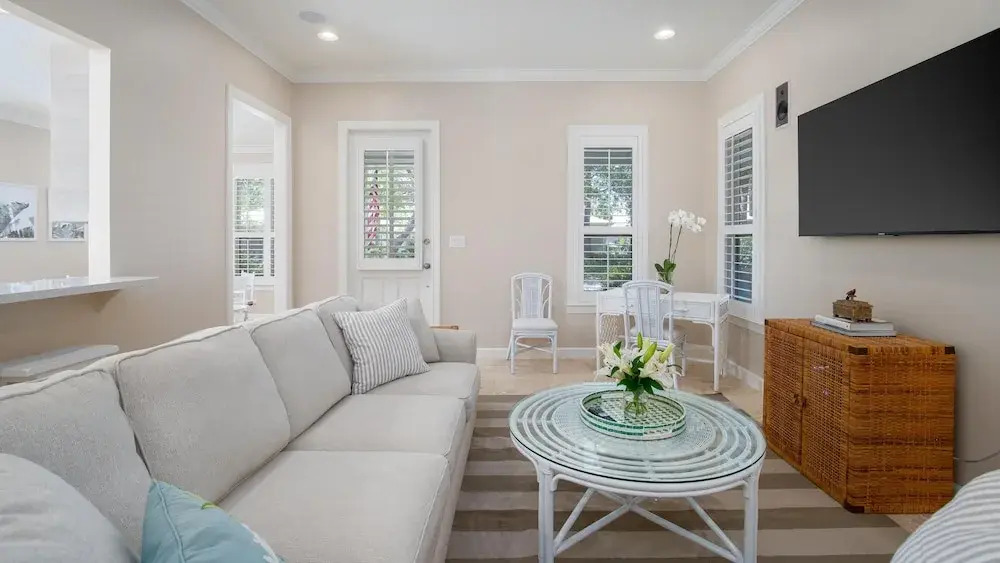Remodeled House With Fenced Backyard and Golf Cart