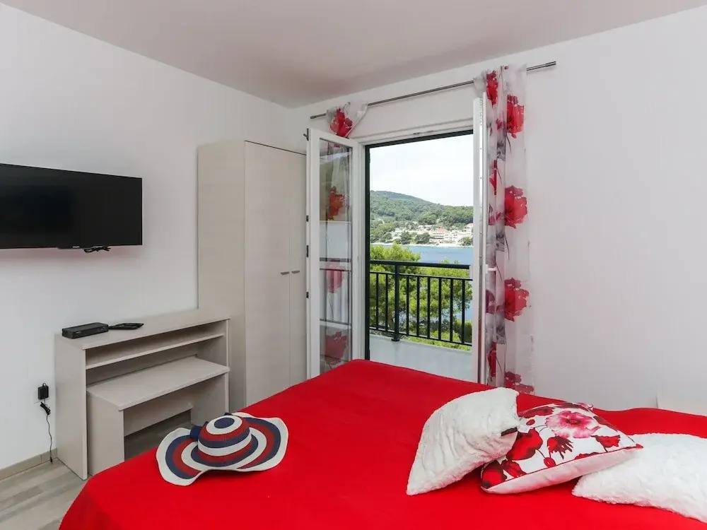 Apartments Posta - Deluxe One-bedroom Apartment With Balcony and Sea View - Apartman 8
