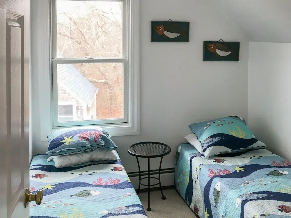 Coastal Charmer W/ Lovely Bay Views & Porch 3 Bedroom Home