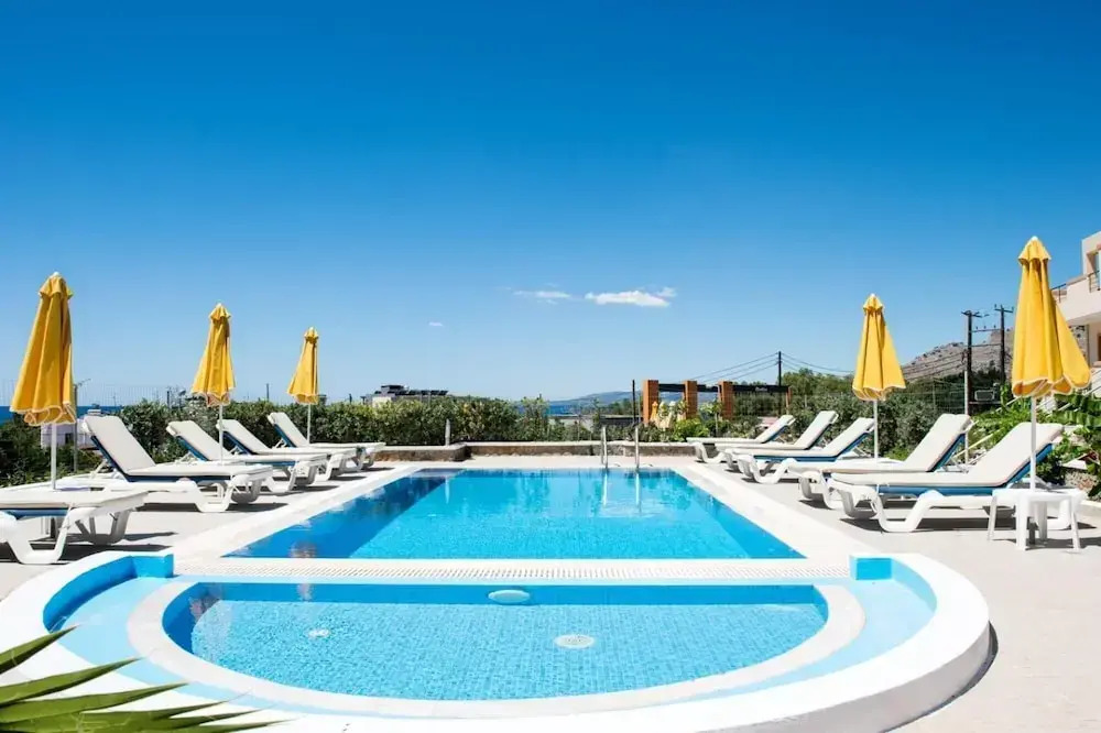 Pefki Sea View Villas Rhodes Three-bedroomed Villa for up to 6 People With Private Pool