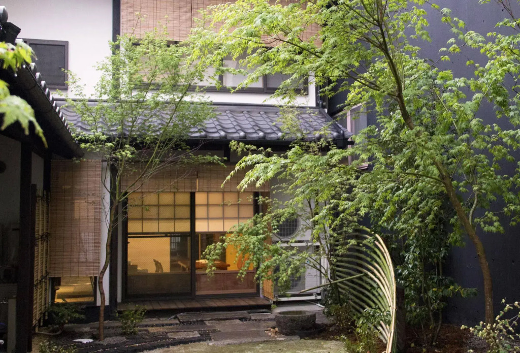 Shirafuji-an Modern Private Machiya in Central Kyoto