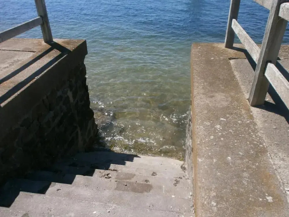 la pêcherie bord de mer