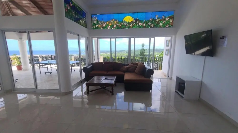 Sosua Mountain top Ocean View Mansion Great for pa