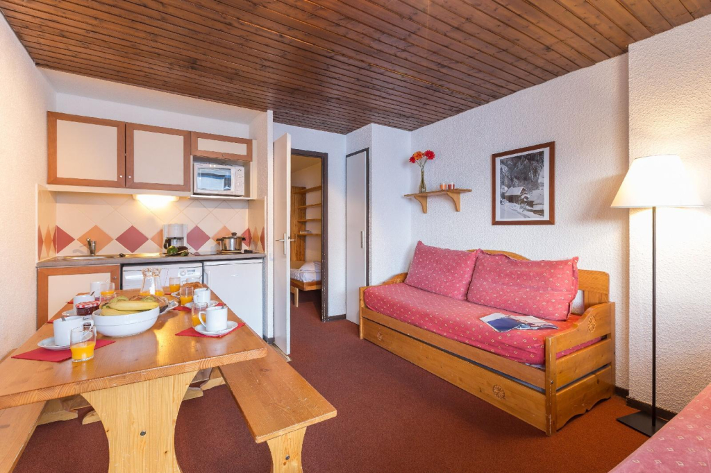 Rental Apartment Le Schuss - Val Thorens studio flat 4 persons - POP 13717