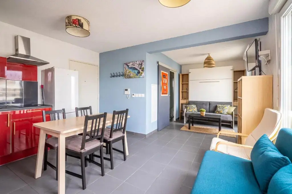 "Chez Marius" Appartement avec terrasse pour 4 personnes à Marseille
