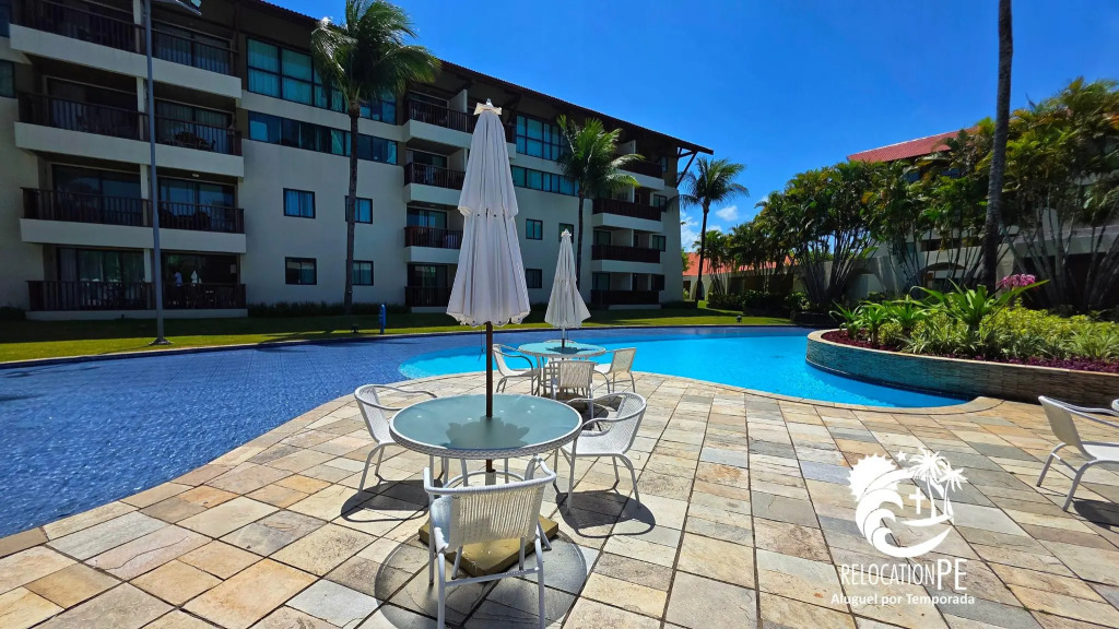 Marulhos Resort - Flat com vista do Mar (até 6 pessoas) | BL 207
