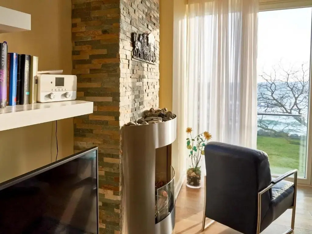 Ostseeresidenz Sassnitz - WG 18 mit Kamin, Sauna, Terrasse, Meerblick