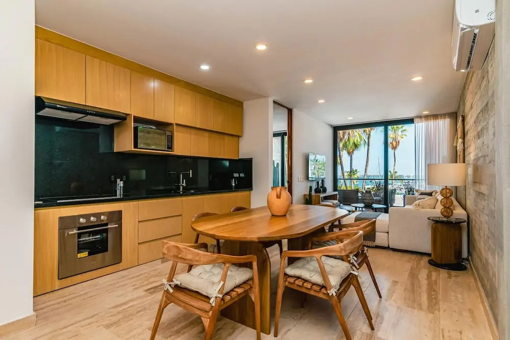 w Stylish 2BR Apartment With Ocean View in La Paz