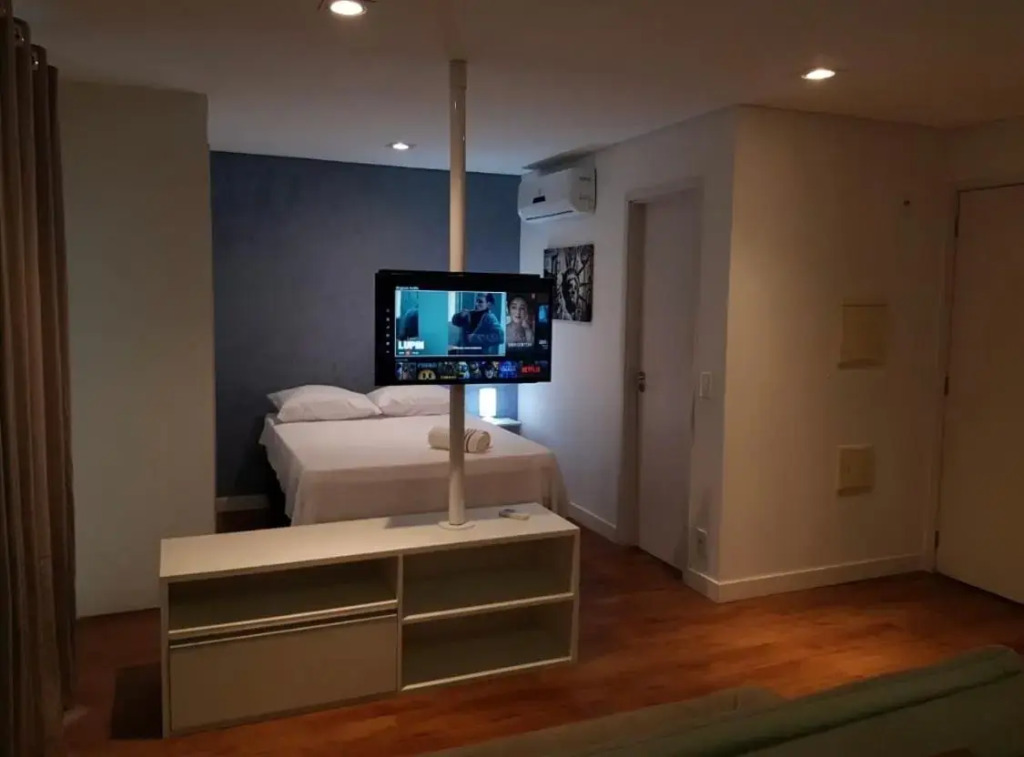 Loft com vista panorâmica para o aeroporto