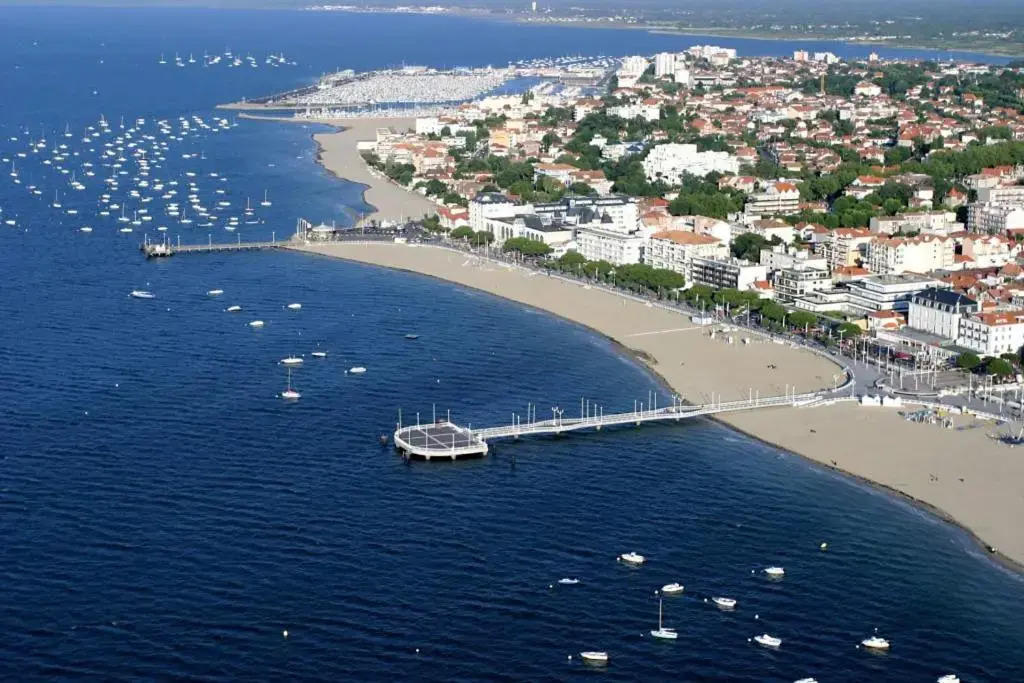 Bel Appt T2 centre-ville d'Arcachon avec terrasse et parking