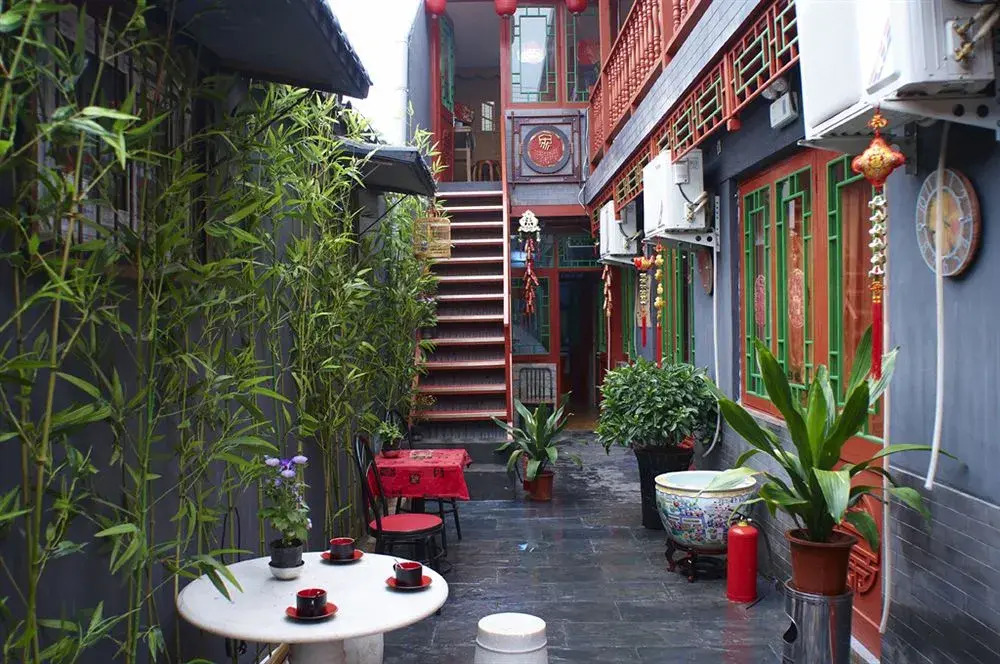 Purple Courtyard