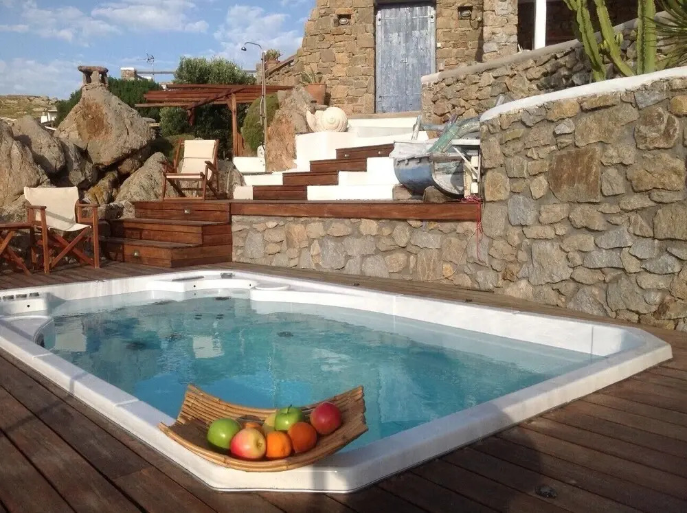 Villa Princess 5 4Bed with Small Tub Panormos Beach