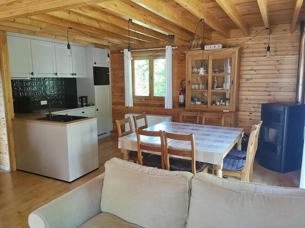 Chalet in Biron With Sauna and Nature Views