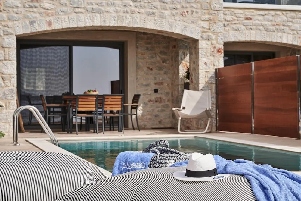 Beachfront Alassa Villas with Private Pools