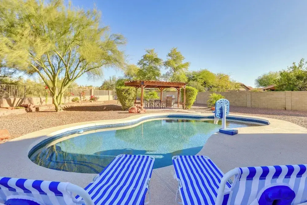 Hike & Golf! Cave Creek Retreat w/ Backyard Oasis