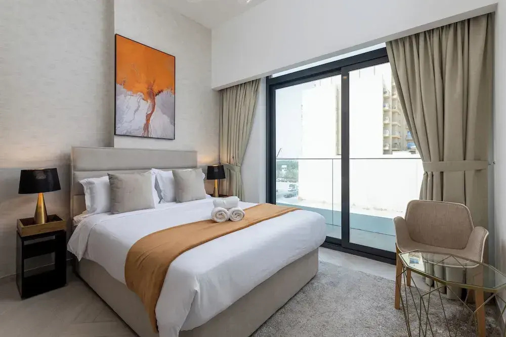 Waves - Tranquil Living 2BR Apt in JVC with City Views