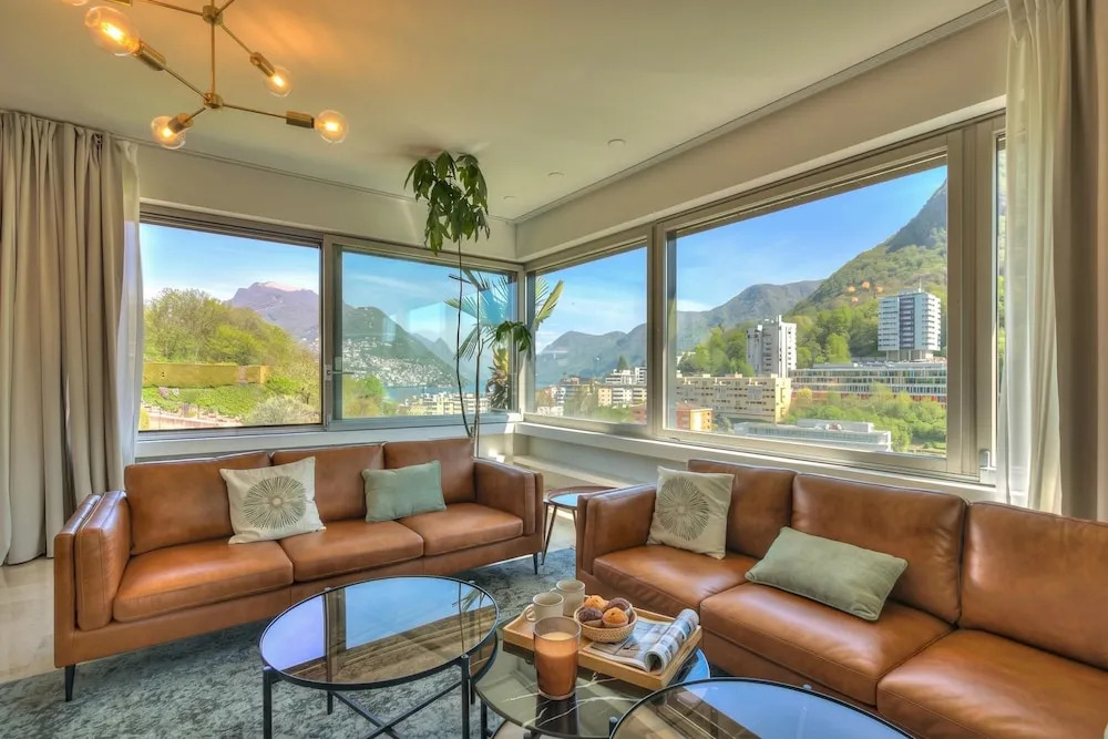 Lugano Lake View Villa with Private Pool