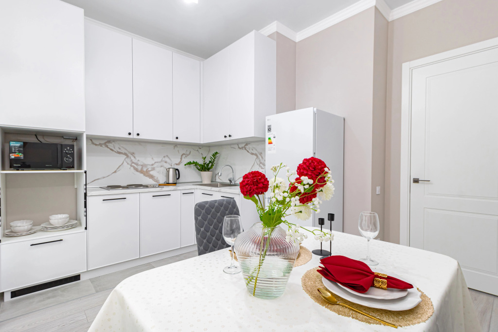 Квартира Burgundy suite near Khan shatyr