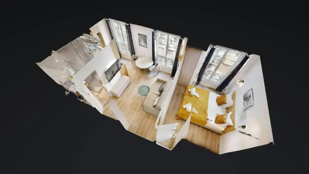 154 Suite Phil 1 BDR with Terrace Paris