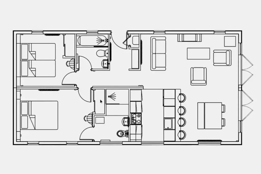 Edge of Padstow, 2 bedroom luxury lodge