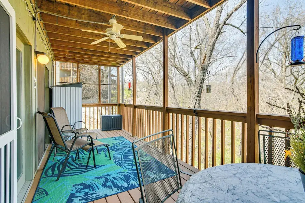 Condo 2 Mi to Silver Dollar City: Relax Fireside!