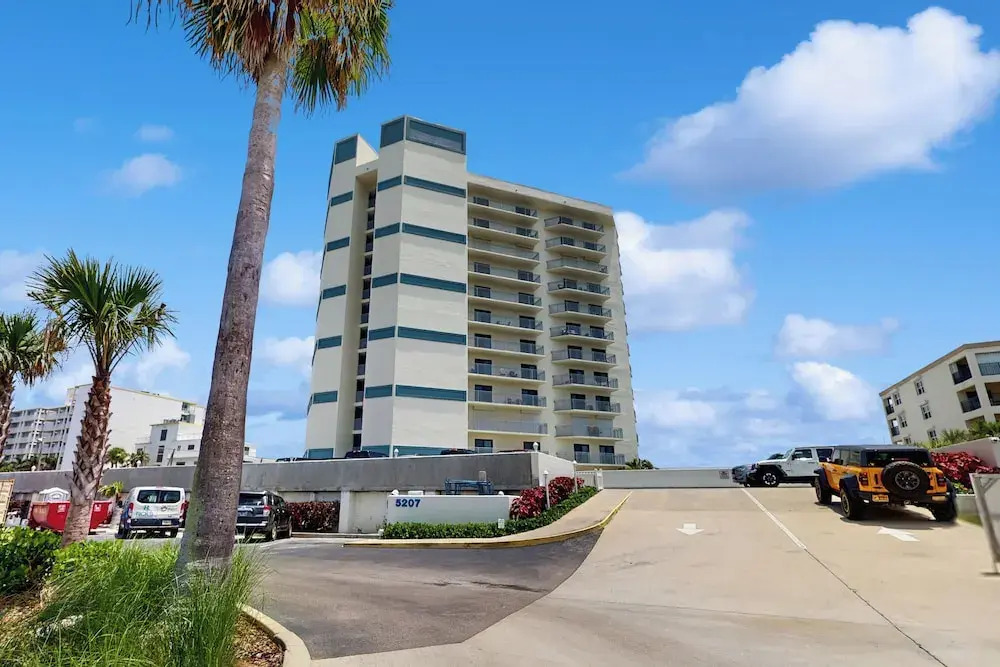 Ocean-view Balcony, Pool! New Smyrna Beach Escape