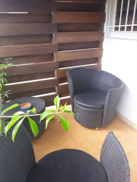 Studio In La Trinite With Terrace 100 M From The Beach