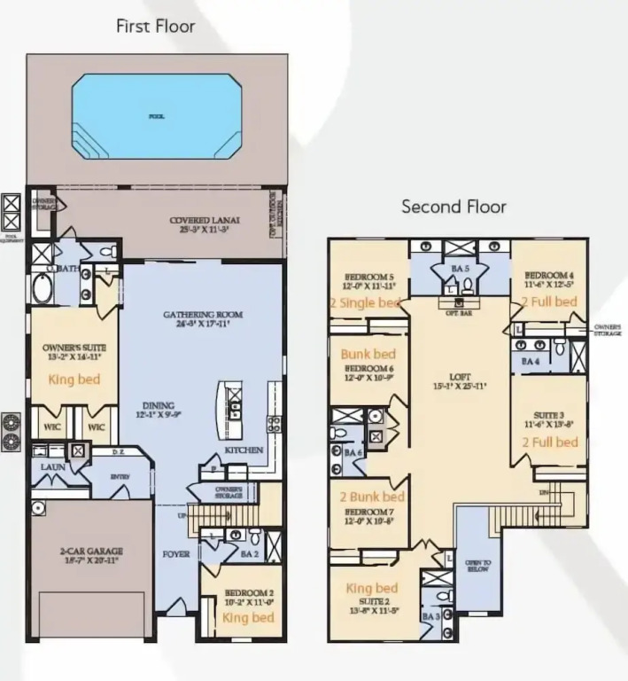 Elegant Resort Home with Loft, Private Pool & Spa