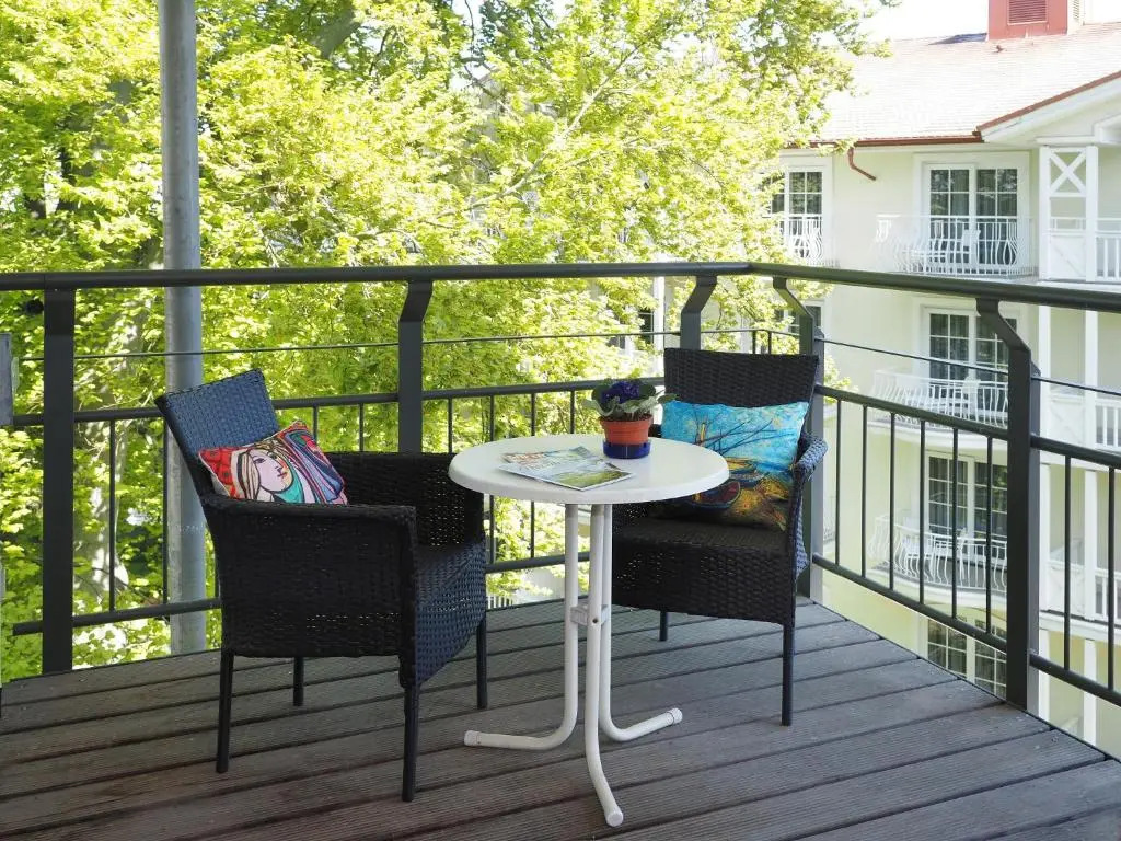 Kaiservillen Heringsdorf - Appartement mit 1 Schlafzimmer und Balkon D132