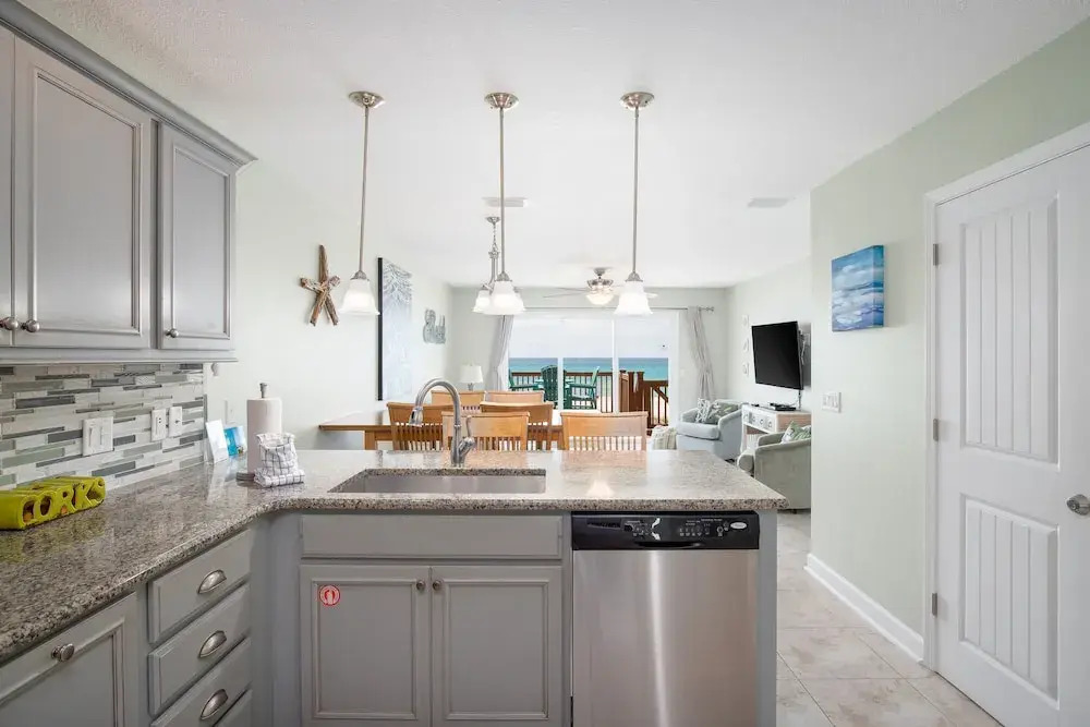 Spacious Waterfront Townhome - Just A Short Walk to Pier Park