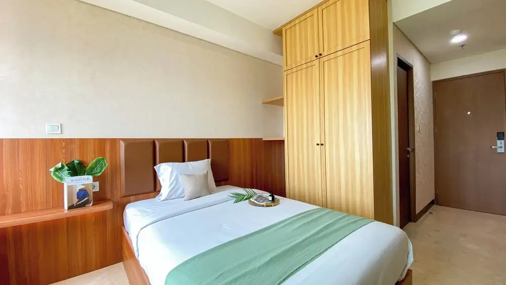 Relaxing and Homey Studio Apartment at B Residence