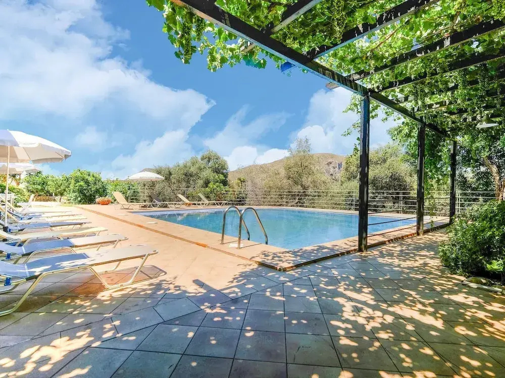 Inviting Villa In Palaiochora With Sea And Mountain Views