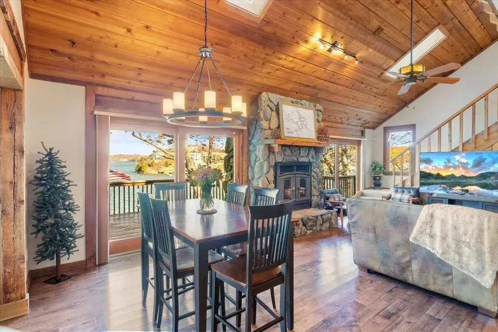 Cozy Digs Lake Lodge w/ 2 Decks, Game Room, Private Dock & Boat Slip