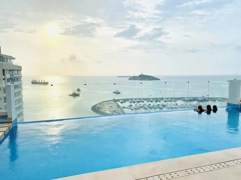 Blue loft ocean view