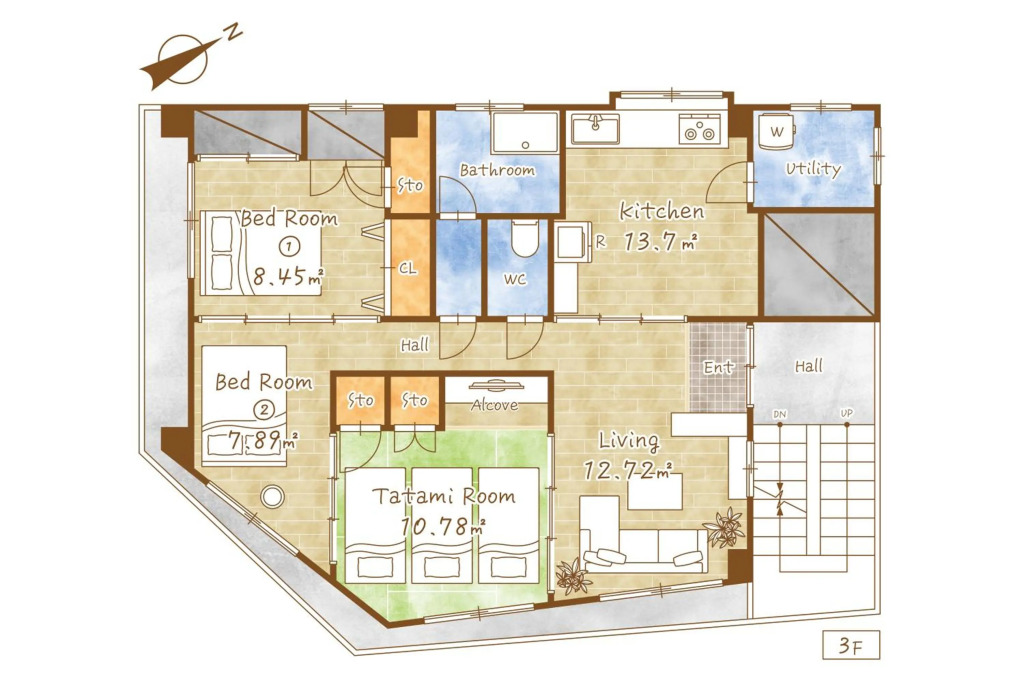 Naha Gajumaru Apartment Hotel 301